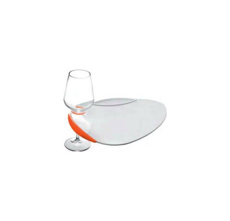 Legnoart Teller Melamine Weiß Orange PD-1A Legnoart Teller Melamine Weiß Orange PD-1A von Legnoart