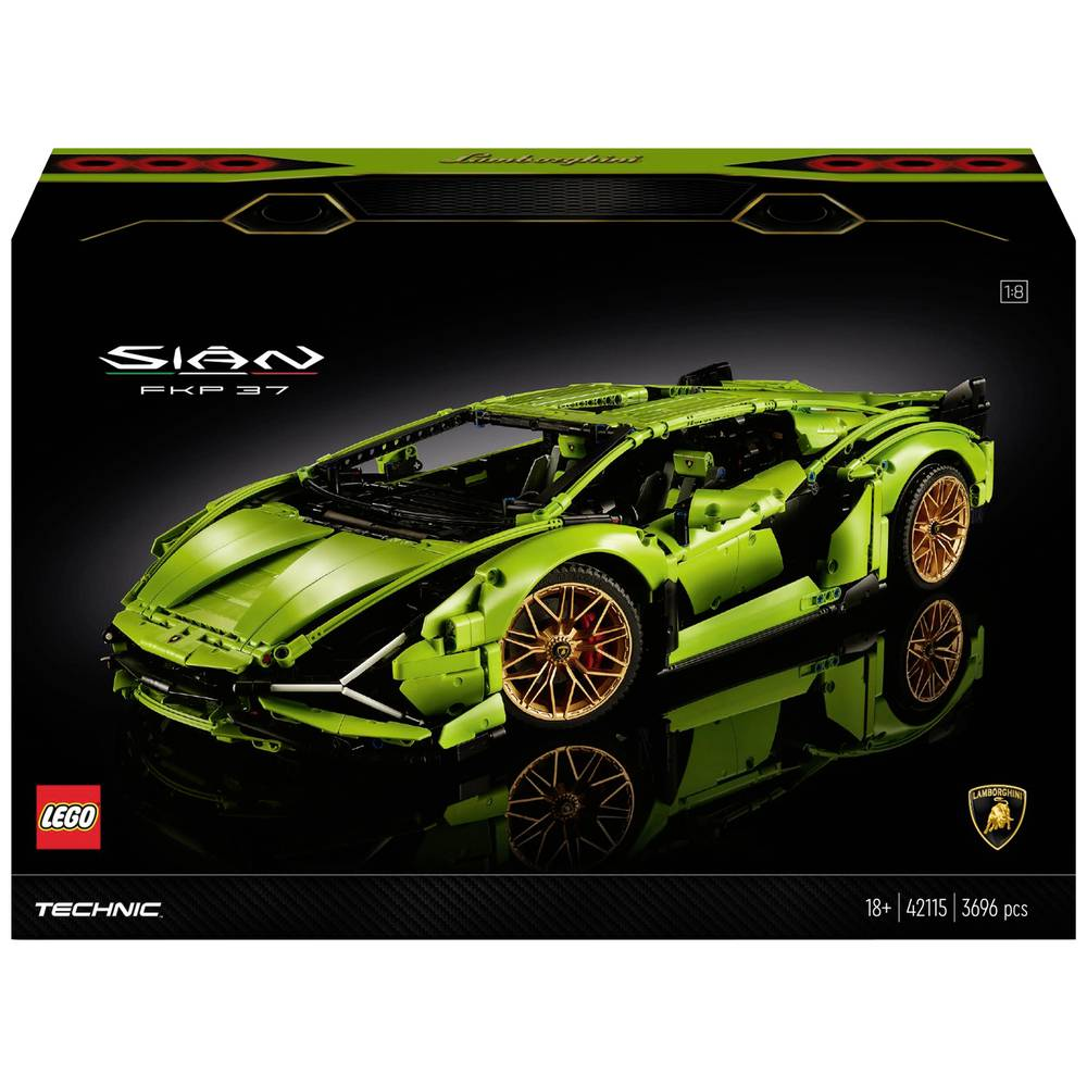 B-Ware Lego Technic 42115 Lamborghini Sián Fkp 37 Bausatz Set Modell Auto Spielzeug B-Ware Lego Technic 42115 Lamborghini Sián Fkp 37 Bausatz Set Modell Auto Spielzeug von Lego