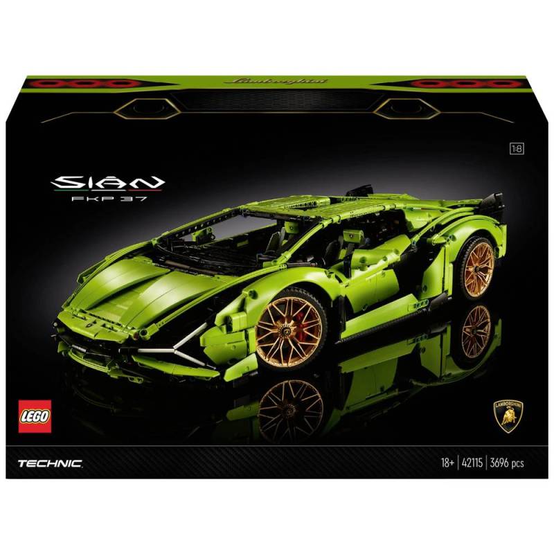 B-Ware Lego Technic 42115 Lamborghini Sián Fkp 37 Bausatz Set Modell Auto Spielzeug B-Ware Lego Technic 42115 Lamborghini Sián Fkp 37 Bausatz Set Modell Auto Spielzeug von Lego