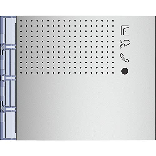 BTICINO, Audio-Frontblende SFERA ohne Ruftasten, für SFERA Audio-Türstation, Farbe: Allmetal, 351101 von Legrand