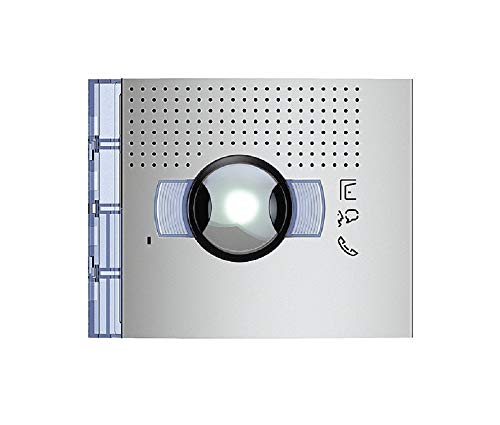 BTICINO, Frontblende Weitwinkel-Audio-/Video-Modul, ohne Ruftasten, für SFERA Audio-/Video-Türstation, Farbe: Allmetal, 351301 von Bticino