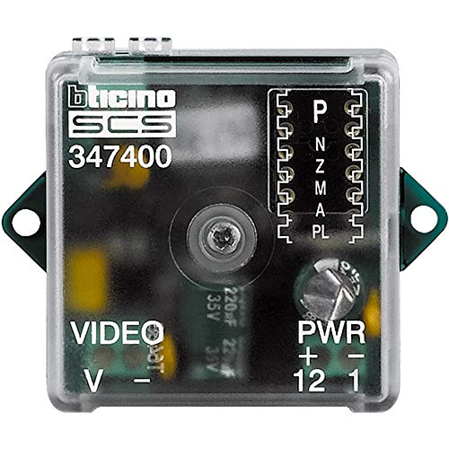 BTICINO, Einbau-Kamera-Interface Koax/2-Draht für externe Kamera der Video-Türsprechanlagen , 347400 von Legrand