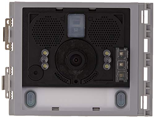 BTICINO, Sfera Weitwinkel-Audio-/Video-Modul mit 2 Ruftasten, Lautsprechermodul, LED beleuchtung, Erfassungsbereich (135°hor. /95°vrt), Antibeschlag-Heizung, 2-Draht-Technik, 351300 von Bticino
