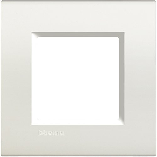 Bticino Livinglight LNA4802BI Schalterplatte 2M Weiß von Bticino