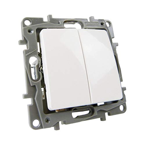 Legrand Doppel-Treppenschalter 10A Niloe 764502 2185, bunt Legrand Doppel-Treppenschalter 10A Niloe 764502 2185, bunt von Legrand