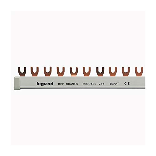 Legrand 004915 GABELKAMMSCHIENE 2P 4POL 16MM von Legrand