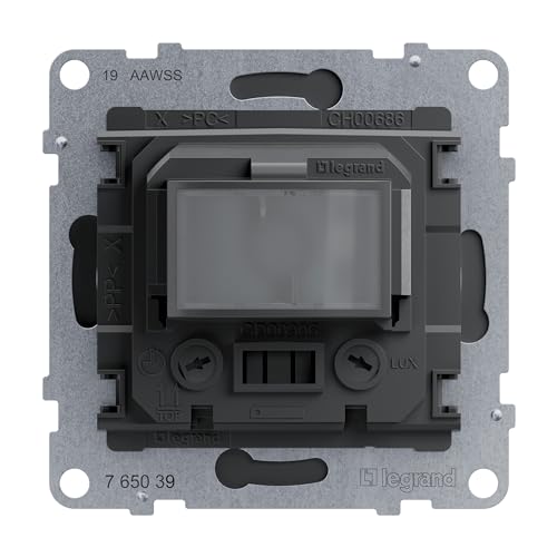 LEGRAND, SEANO 3-Leiter-Bewegungsmelder-Einsatz, 170° Erfassungsbereich, IP44-Feuchtraumgeeignet, 2000W, Detektionsreichweite variabel: max. 8 m, 765039 von Legrand