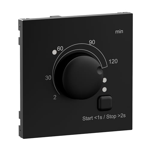 LEGRAND, SEANO Abdeckung für Zeitschalter 2 – 120 Minuten, Werkstoffgüte: Thermoplast, Halogenfrei, IP20, IK04, Farbe: Schwarz lackiert, 765336 LEGRAND, SEANO Abdeckung für Zeitschalter 2 – 120 Minuten, Werkstoffgüte: Thermoplast, Halogenfrei, IP20, IK04, Farbe: Schwarz lackiert, 765336 von Legrand