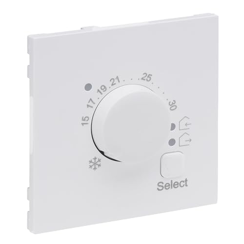 LEGRAND, SEANO Abdeckung für elektronisches Fussbodenthermostat, Farbe: Ultraweiß, 765152 von Legrand