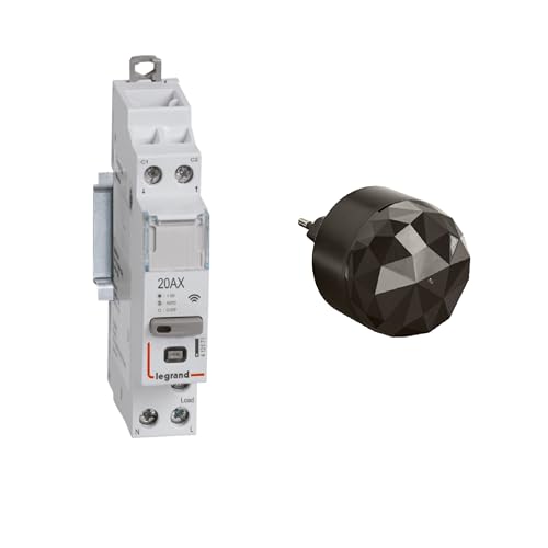 LEGRAND - 199155 – Starter-Pack Drivia mit Netatmo für angeschlossenes Gehäuse – 20 AX 100 V ~ 240 V ~ Grau von Legrand