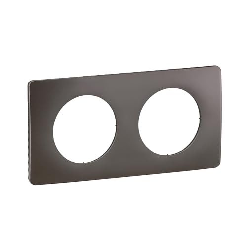 LEGRAND - Céliane-Abdeckplatte für Céliane-Steckdosen und Schalter – 2 Positionen – Aschgrau LEGRAND - Céliane-Abdeckplatte für Céliane-Steckdosen und Schalter – 2 Positionen – Aschgrau von Legrand