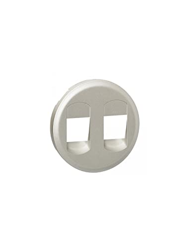 LEGRAND - Enjoliveur prise HP double titane LEGRAND CELIANE 068512 - LEG-068512 LEGRAND - Enjoliveur prise HP double titane LEGRAND CELIANE 068512 - LEG-068512 von Legrand