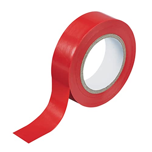 LEGRAND, PVC-Isolierband, Kennzeichung von Leitungen/Anschlüssen, 15 mm x 10 m, Farbe: Rot, 093092 von Legrand