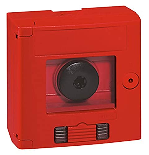 LEGRAND, Sicherheitskasten (rot) IP 44 - IK 07 mit Taster und LED-Leuchtmelder , 038024 von Legrand