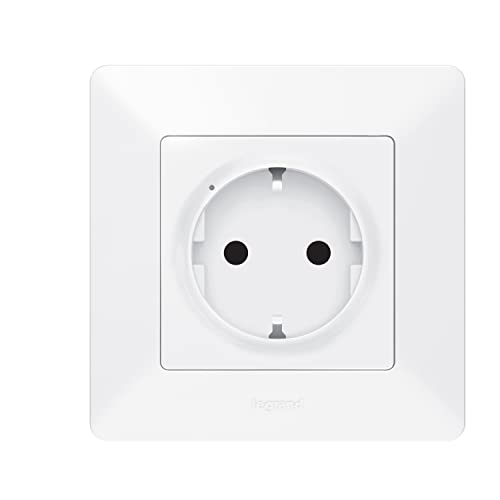 LEGRAND, Valena Life with Netatmo Funk-Steckdose 16A, 3680 W, schaltbar, lokale Steuerung oder per App oder Sprachassistent (Alexa, Siri, ..), integrierte Sicherung gegen Überlast, 752194 von Legrand