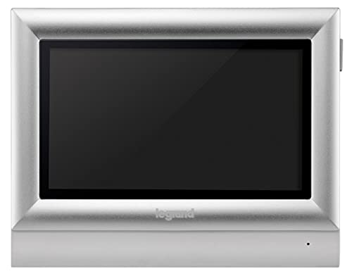 LEGRAND, Video-Innenstelle mit 10 Zoll Farb-Touchscreen zur Erweiterung des 10 Zoll Videokits (369330) zum 2-Familienhaus, 369335 von Legrand