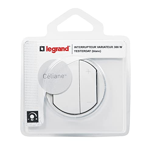 Legrand 099567 Céliane Schalter Dimmer, 230 V, weiß von Legrand