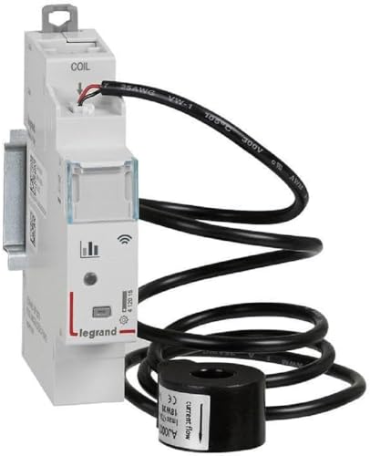 Legrand - 199118 – Energiezähler einphasig verbunden Drivia mit Netatmo – Lieferung mit 1 geschlossenem Messkolben max. 80 A – BTC-Verpackung – Grau Legrand - 199118 – Energiezähler einphasig verbunden Drivia mit Netatmo – Lieferung mit 1 geschlossenem Messkolben max. 80 A – BTC-Verpackung – Grau von Legrand