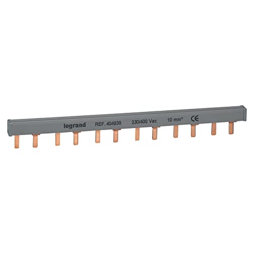 Legrand 404938E Futterkamm, Verteiler, 12 Modulen, 1 Phase, 1 Phase + neutral, hohe Kapazität von Legrand