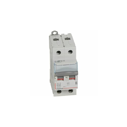 Legrand 406441 DX³-IS Schalter, 2P, 400V, 63A, 2 Module von Legrand