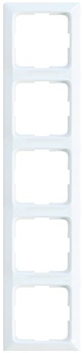 Legrand 5-fach Rahmen Creo, ultraweiß, 776205 von Legrand