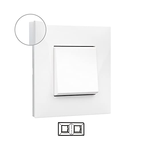 Legrand 741002 Serie Valena Next Rahmen 2 Elemente opal weiß von Legrand