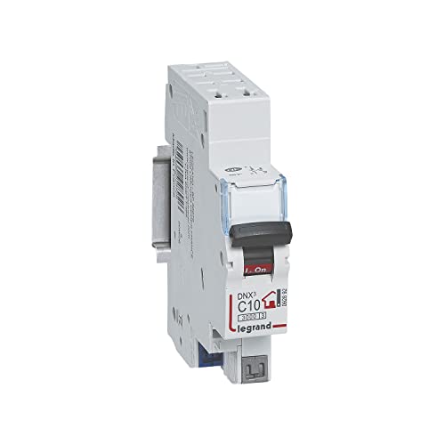 Legrand BP 30076 dnx3 Leitungsschutzschalter 1p + NG C10 3000 A Motors 1 Modul Legrand BP 30076 dnx3 Leitungsschutzschalter 1p + NG C10 3000 A Motors 1 Modul von Legrand