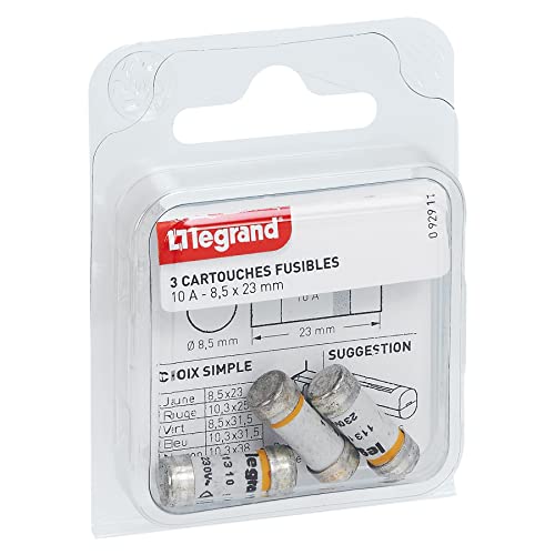 Legrand - Cartouche fusible sans témoin - 10 A - 2300 W von Legrand