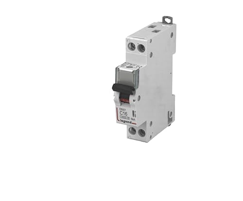 Legrand DNX 4500 mit Schrauben U + N 230 V 4,5 KA Leitungsschutzschalter Sicherungsautomat C Curve 1 m, 0.000000, grau von Legrand