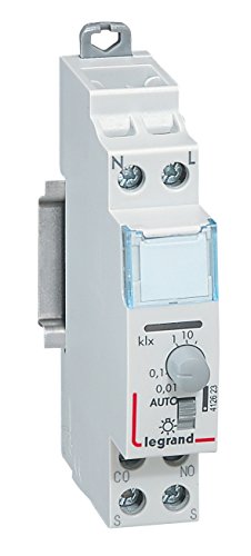 Legrand Dämmerungsschalter 1-100 k Lux 412623 LuxoSwitch 2000W 250VAC 16A 1TE, 412623, Blanc Legrand Dämmerungsschalter 1-100 k Lux 412623 LuxoSwitch 2000W 250VAC 16A 1TE, 412623, Blanc von Legrand
