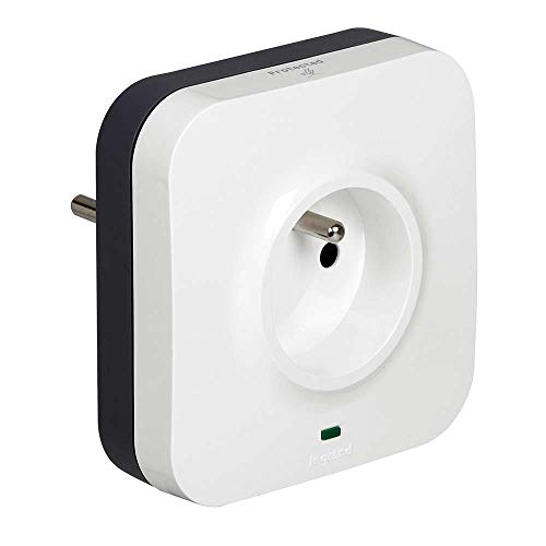 Legrand LEG50670 Steckdose mit Schutzkontakt 2P + T 2 x RJ 45 mit Überspannungsschutz, Kabel 1,5 m Legrand LEG50670 Steckdose mit Schutzkontakt 2P + T 2 x RJ 45 mit Überspannungsschutz, Kabel 1,5 m von Legrand