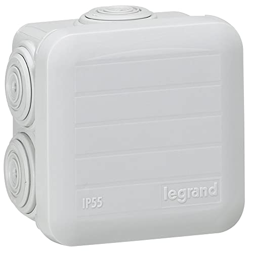 Legrand LEG94516 Quadratische Abzweigdose, zum Anstecken, grau, 65 x 65 x 40 mm Legrand LEG94516 Quadratische Abzweigdose, zum Anstecken, grau, 65 x 65 x 40 mm von Legrand