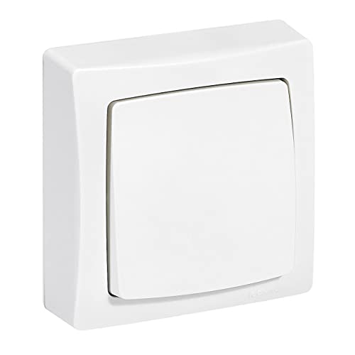 Legrand - Druckschalter für Geräte mit Aufputz, Weiß von Legrand