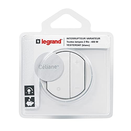 Legrand LEG99568 Celiane2 Eco Dimmer für alle Lampen, weiß von Legrand