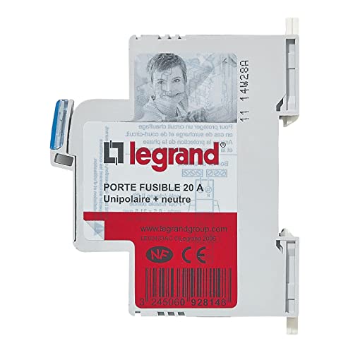 Legrand Lexic LEG92814 Sicherungshalter 1 unipolar/neutral 20 A von Legrand