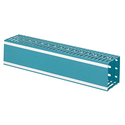 Legrand Lina 25 2 m PVC Cable Trunking System – Cable Trunking Systems (PVC, Blue, 2 m, 40 mm, 40 mm) von Legrand