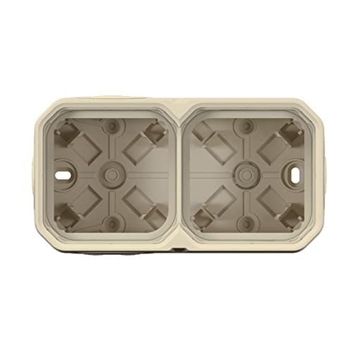 Legrand Plexo 069867L Aufputzgehäuse 2 Positionen horizontal oder vertikal Beige Legrand Plexo 069867L Aufputzgehäuse 2 Positionen horizontal oder vertikal Beige von Legrand