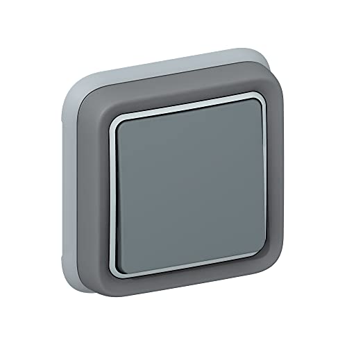 Legrand Plexo Wechselschalter oder Wechselschalter, zum Einbauen, grau, LEG69984 2300W, 230V Legrand Plexo Wechselschalter oder Wechselschalter, zum Einbauen, grau, LEG69984 2300W, 230V von Legrand