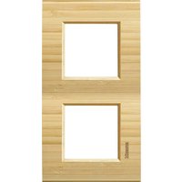 Legrand Rahmen Living&Light Holz LNA4802M2LBA von LEGRAND