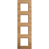 Legrand Rahmen Living&Light Holz LNA4802M4LNC von LEGRAND