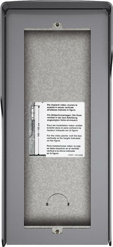 Legrand Türsprechanlagen Zubehör Aufputz Gehäuse Türsprechanlage Tür Aluminium   B-Ware von Legrand