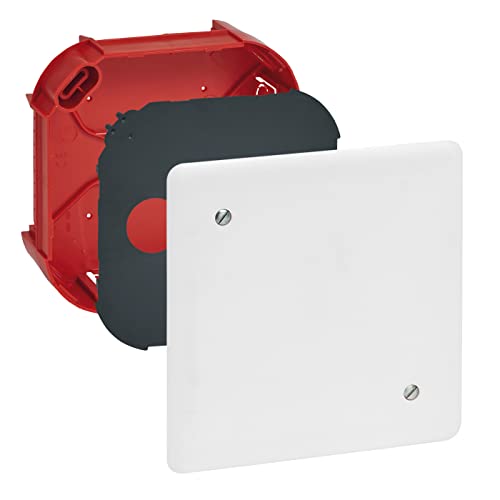 Legrand leg91974 Junction Box mit Deckel und Schrauben für Wände massiv 120 x 120 x 40 mm von Legrand