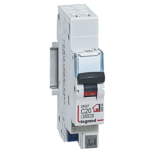 Legrand leg92894 dnx3 Leitungsschutzschalter 1p + NG C20 3000 A Motors 1 Modul Legrand leg92894 dnx3 Leitungsschutzschalter 1p + NG C20 3000 A Motors 1 Modul von Legrand