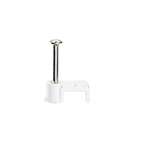 Legrand leg98389 Kabel Clips fixfor 2 x 1 mm flach Kabel weiß 20 Stück von Legrand