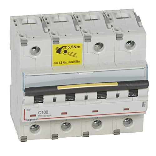 MAGNET DX3 10/16kA C 4P 100A von Legrand