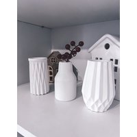 Vasen Trockenblumen Geschenkidee Vase Dekoration Keramik Handarbeit Keraflott Keramikvase Minimalistisch Kleine von LegunaDesigns