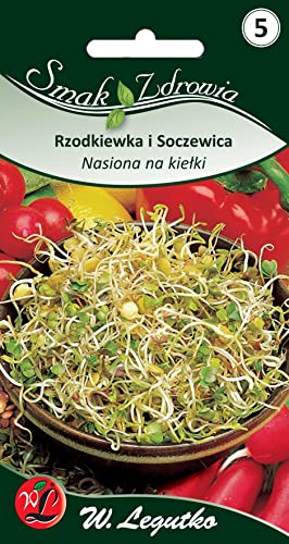 Samen für Sprosse, Radieschen und Linsen, 30g von Legutko