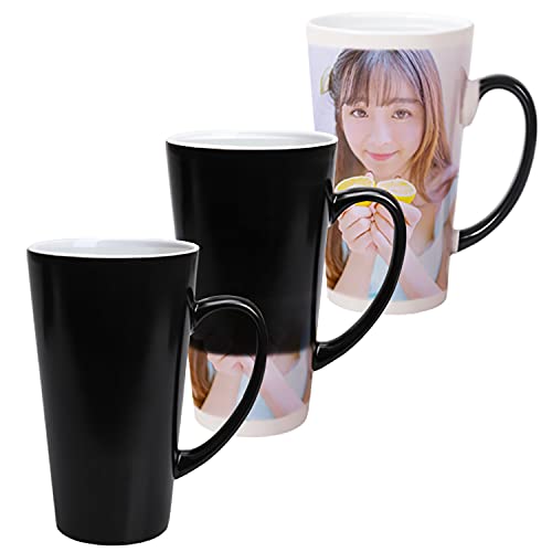 Personalisierte Zaubertasse Farbwechsel Tasse mit Ihrem Foto Farbewechsel Kaffeetasse personifizieren DIY-Druck Keramik Farbwechsel Tasse von Lehaha