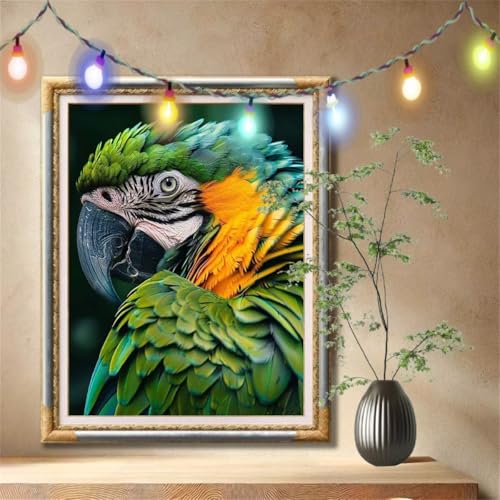 5D Diamond Painting Kinder,Diamant Painting Bilder für Erwachsene Große 40x50cm,DIY Tier,Papagei Full Drill Crystal Art Mosaikherstellung Basteln Kits,Geeignet Als Geschenk,Home Wand Décor 59N-613 5D Diamond Painting Kinder,Diamant Painting Bilder für Erwachsene Große 40x50cm,DIY Tier,Papagei Full Drill Crystal Art Mosaikherstellung Basteln Kits,Geeignet Als Geschenk,Home Wand Décor 59N-613 von LeiDong