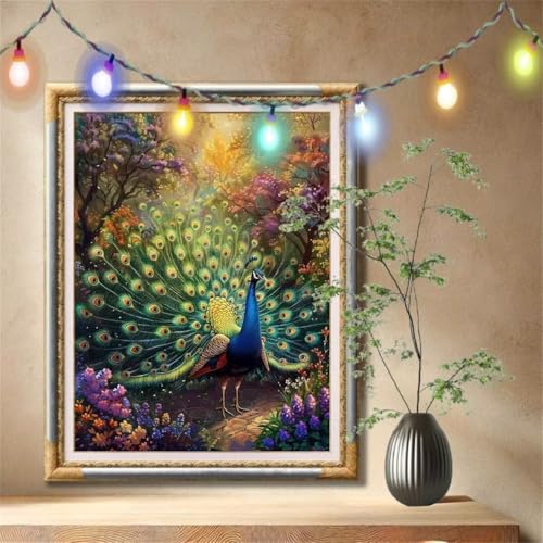 5D Diamond Painting Kinder,Diamant Painting Bilder für Erwachsene Große 50x70cm,DIY Pfau,Blumen Full Drill Crystal Art Mosaikherstellung Basteln Kits,Geeignet Als Geschenk,Home Wand Décor 59N-1654 5D Diamond Painting Kinder,Diamant Painting Bilder für Erwachsene Große 50x70cm,DIY Pfau,Blumen Full Drill Crystal Art Mosaikherstellung Basteln Kits,Geeignet Als Geschenk,Home Wand Décor 59N-1654 von LeiDong
